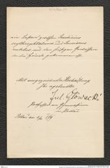 Nachlass Franz Steindachner, Brief von Julius Glowacki an Franz Steindachner (01.11.1879), Inv.Nr. 166.01, Seite 5